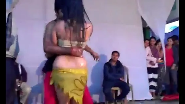 Heiße Hot Indian Girl Tanzen auf der Bühnegute Filme