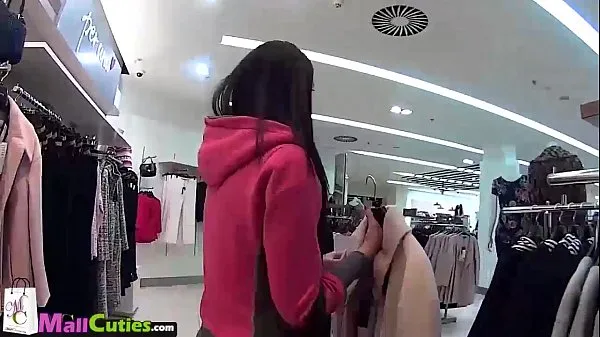 Hot Blonde Girl after persuading goes shopping with a stranger fine Movies