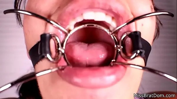 Gorące Mouth Fetish Gagged and Closeupwspaniałe filmy