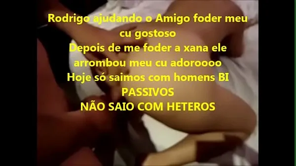 Hotte Rodrigo ajudando o Amigo foder meu cu fine film