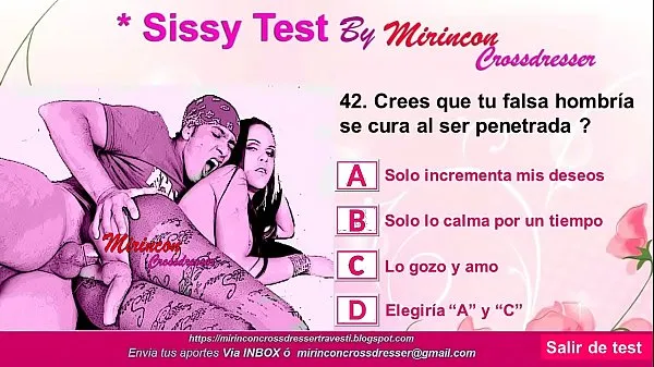 हॉट Reafirma a tu mujer interior con este Sissy Test aquí बढ़िया फिल्में