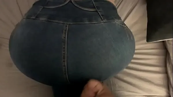 Hot I cum in my wife's pants with a tremendous ass fine Movies