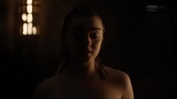 Filmes Maisie Williams Arya Stark Nude Scene Game of Thrones S08E02 | Solidão excelentes