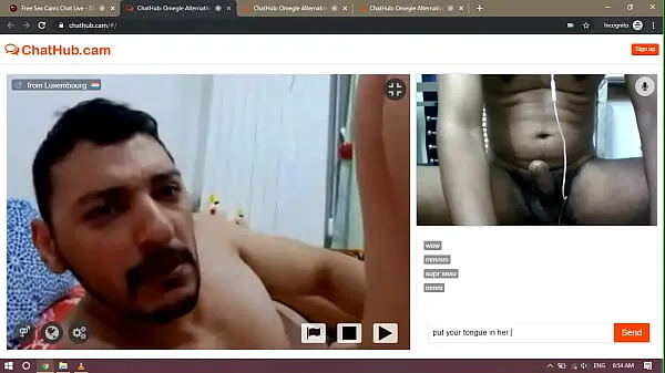 Vroči Man eats pussy on webcam dobri filmi