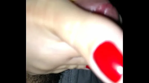 Hot feet with red nails fine Movies