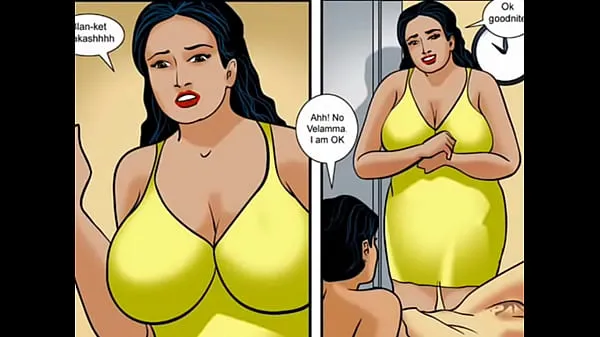 Film caldi Episodio 1 - South Indian Aunty Velamma - Indian Comics Porn belli