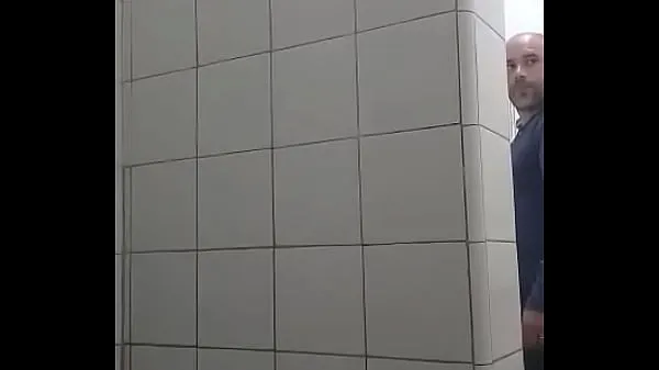 Gorące My friend shows me his cock in the bathroomwspaniałe filmy