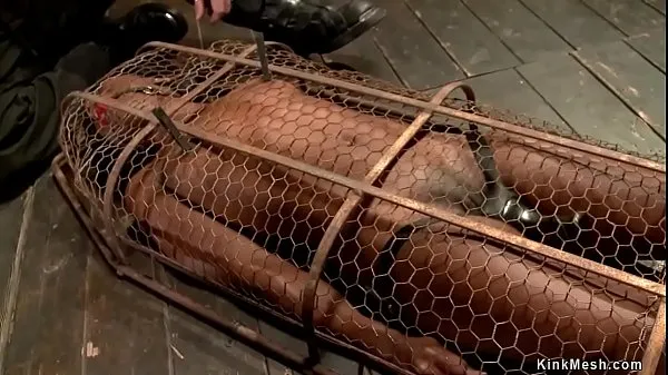 인기 Master zappers ebony slave in cage 고급 영화