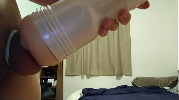 Film caldi Fleshlight cum dentro belli