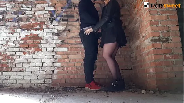 Hotte Fucked her BF in an abandoned building (Pegging fine filmer