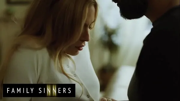 Sıcak Rough Sex Between Stepsiblings Blonde Babe (Aiden Ashley, Tommy Pistol) - Family Sinners güzel Filmler