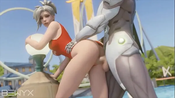 Overwatch Mercy 14 SFM & Blender 3D Hentai Compilación porno buenas películas calientes