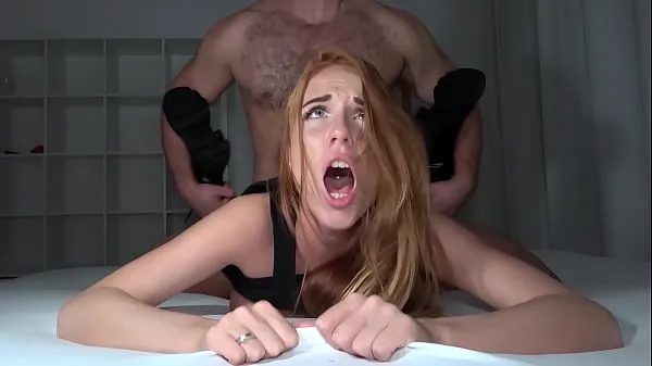 Hot SHE DIDN'T EXPECT THIS - Redhead College Babe DESTROYED By Big Cock Muscular Bull - HOLLY MOLLY fine Movies