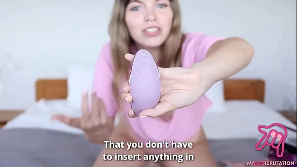 Hot 1st time Trying Air Pulse Clitoris Suction Toy - MyBadReputation fine Movies