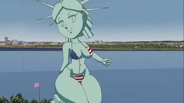 Estatua de la Libertad — Tansau (Animación porno, 18 buenas películas calientes