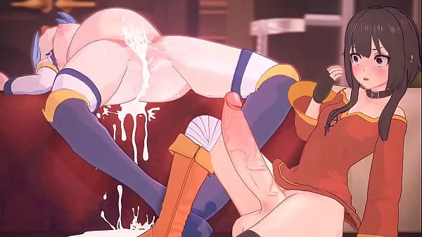 Hot Aqua Gets Pounded (KonoSuba Futa Animation fine Movies